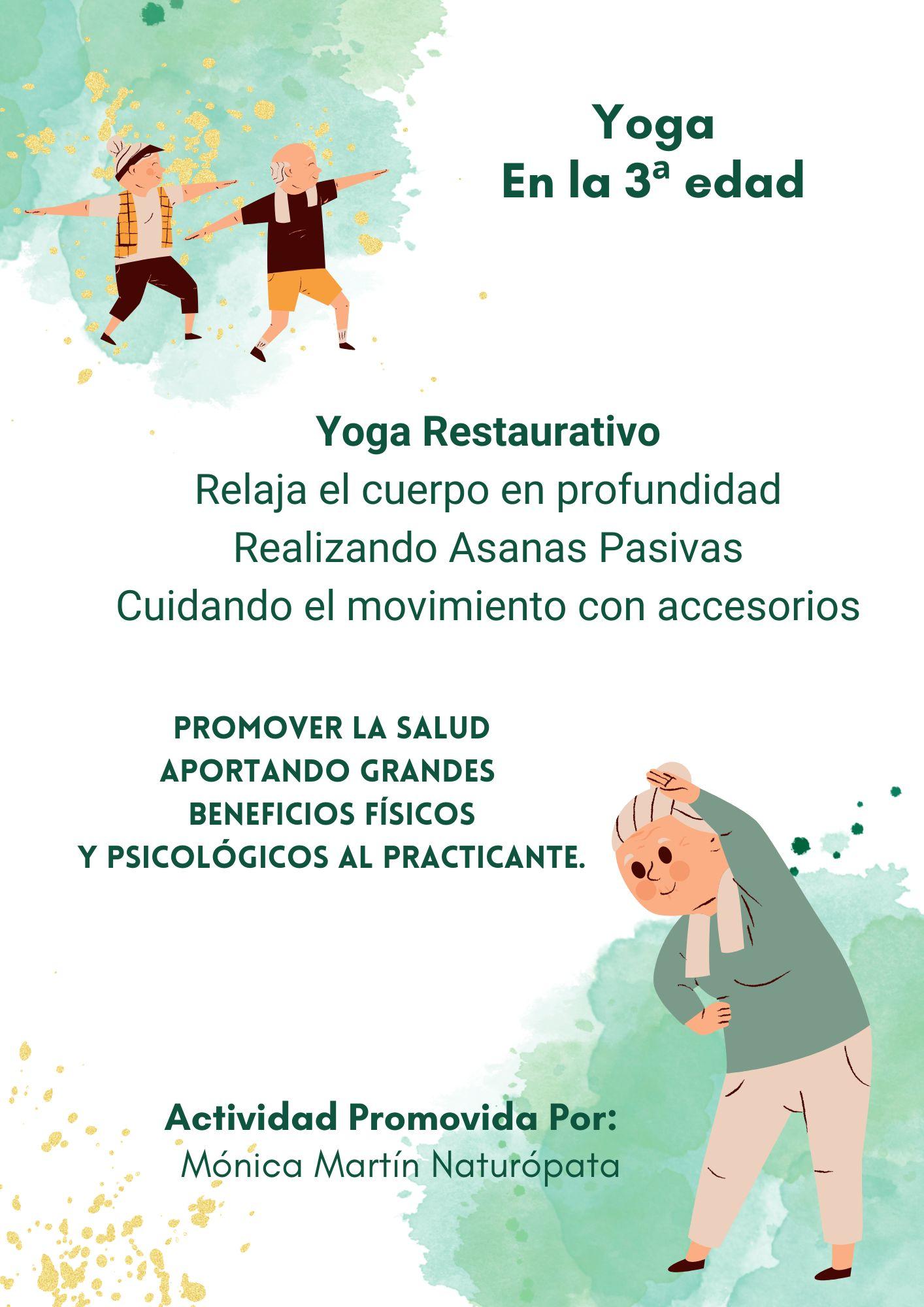 Yoga en la 3º edad